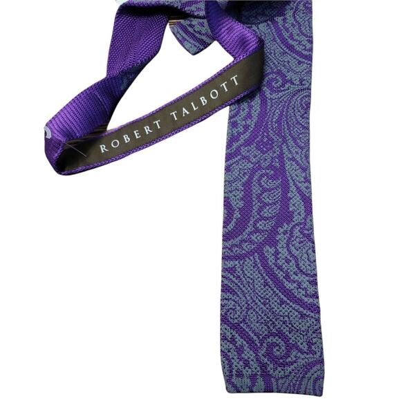 NEW Robert Talbott Knit tie -NWT- 100% silk - Picture 1 of 6